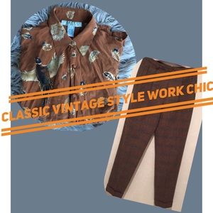 Classic Vintage Work Chic Outfit for the Stylish